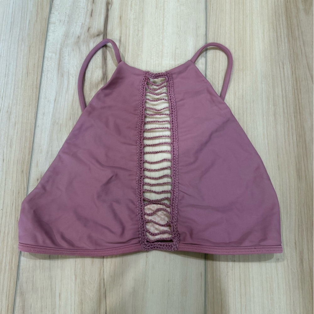 Acacia Swimwear Crochet Bikini Top